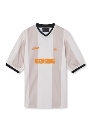 Football sport tee Oatmeal Mads Nørgaard 